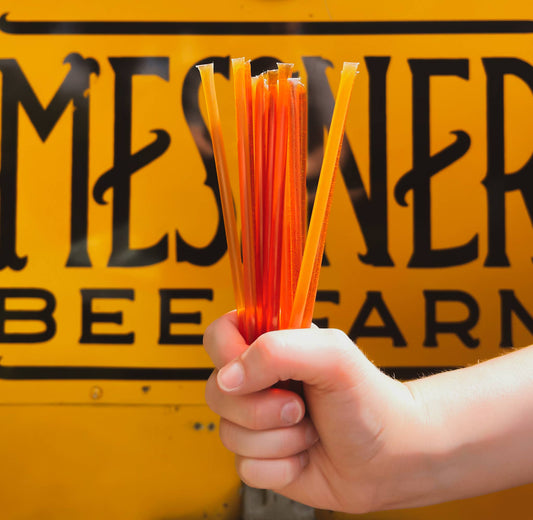 Honey Sticks Wildflower Honey- Pack of 16 Messner Bee Farm