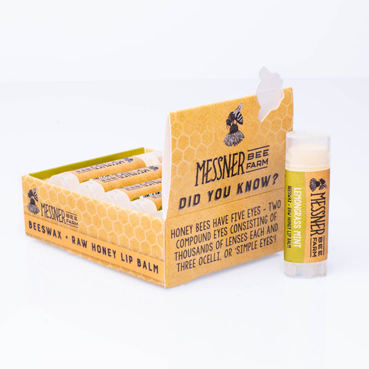 Lemongrass Mint Lip Balm Messner Bee Farm