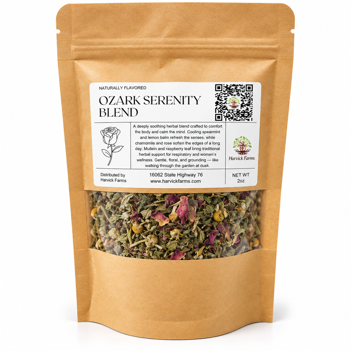 Ozark Serenity Blend - Loose Leaf 2 oz