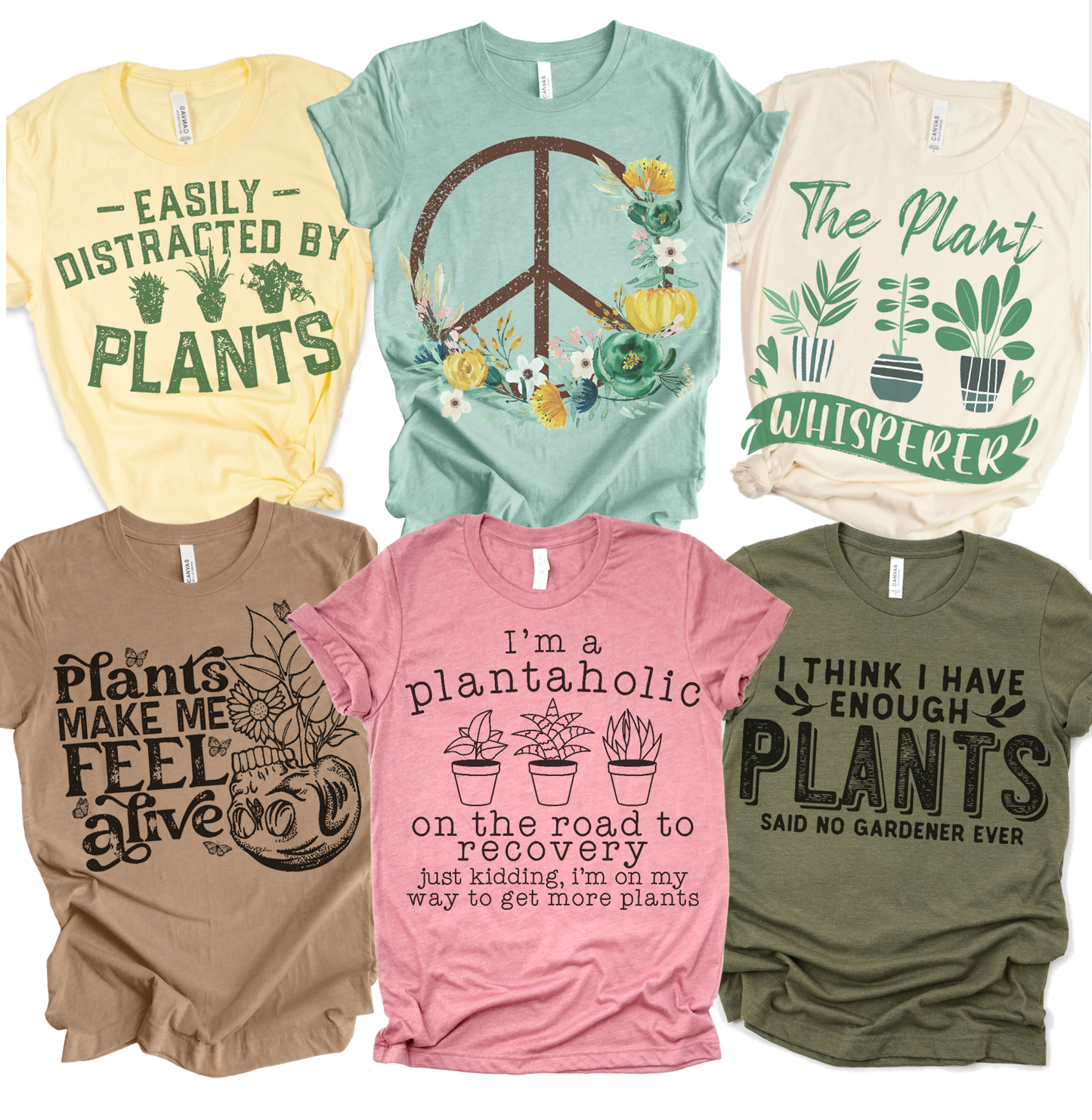 Plant Whisperer Gardening Lover Florist Stand Graphic Tee Par.tees by Party On!