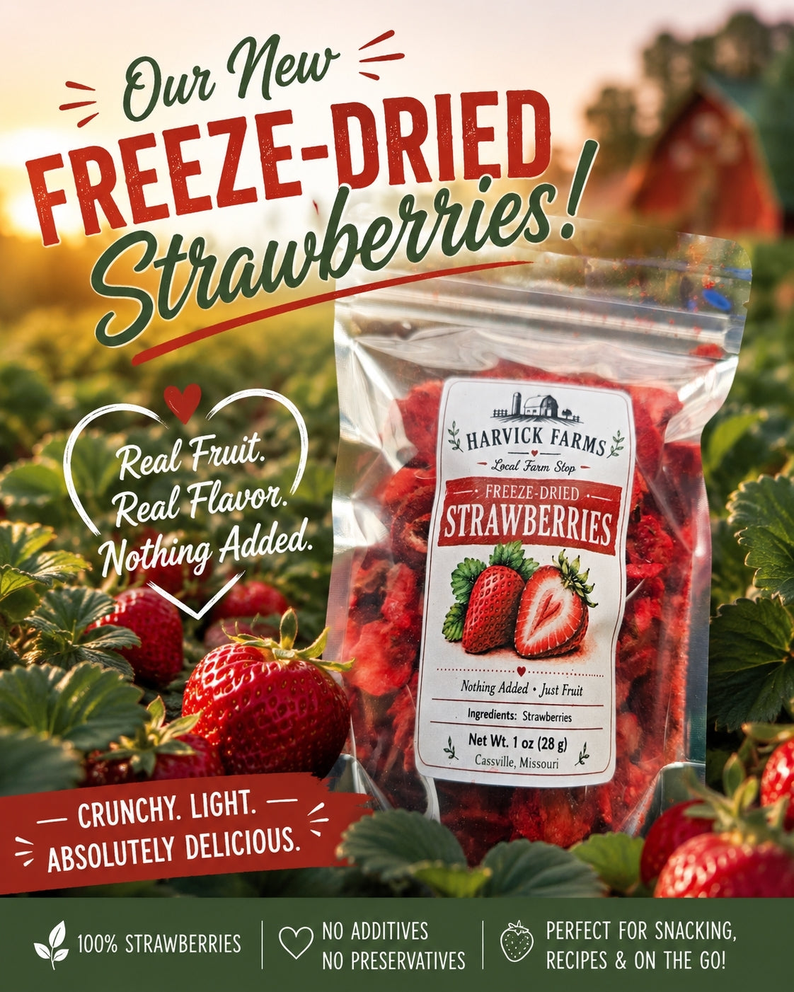 Freeze Dried Fruit (Wholesale) - Half & Full Cases