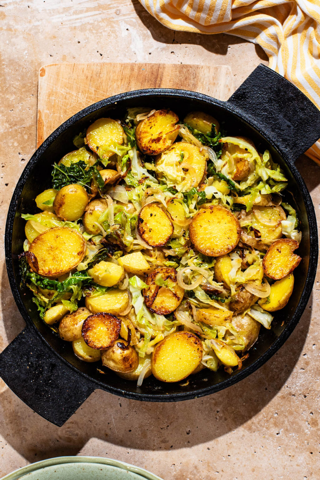Hearty Cabbage & Potato Skillet – A Farm-Fresh Comfort Dish Harvick Farms