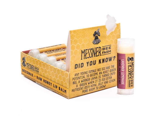 Lavender Lemonade Lip Balm Messner Bee Farm