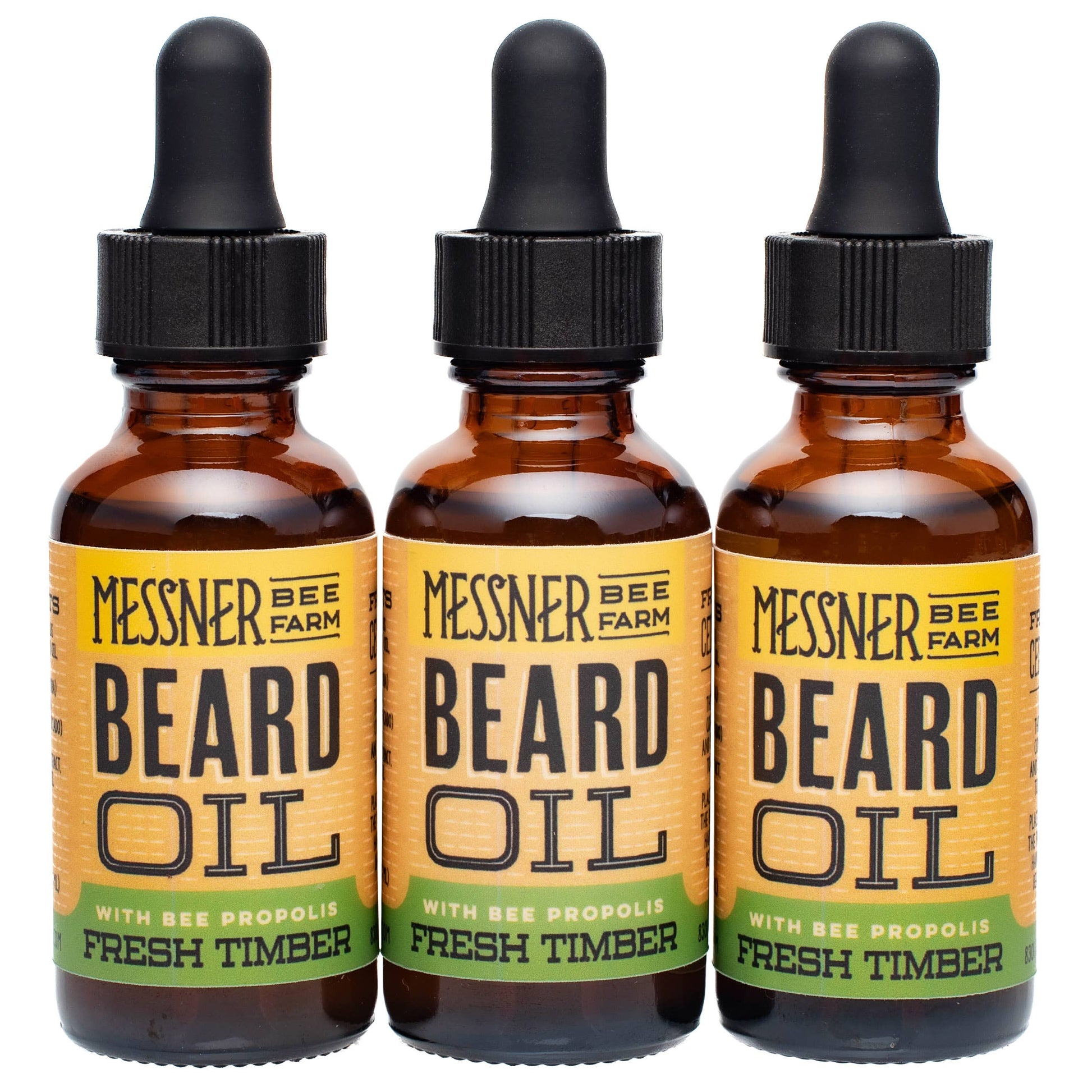 Beard Oil - Fresh Timber - Cedarwood and Bergamot Messner Bee Farm