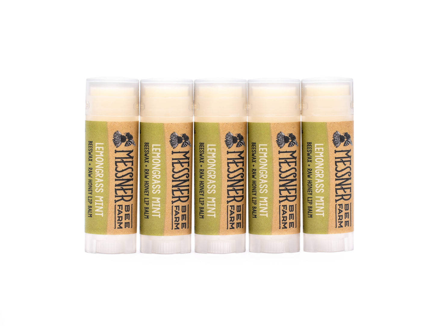 Lemongrass Mint Lip Balm Messner Bee Farm