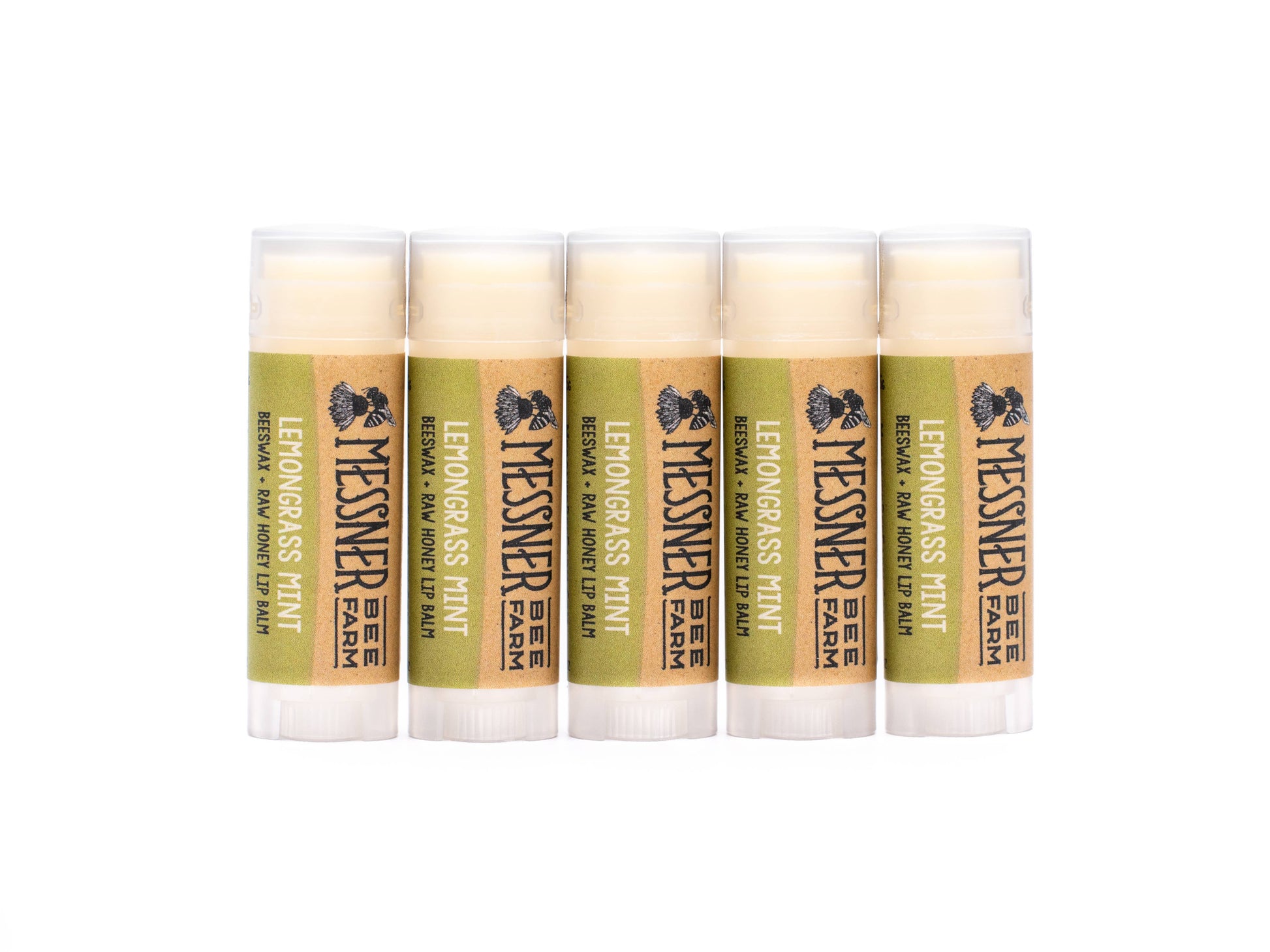 Lemongrass Mint Lip Balm Messner Bee Farm