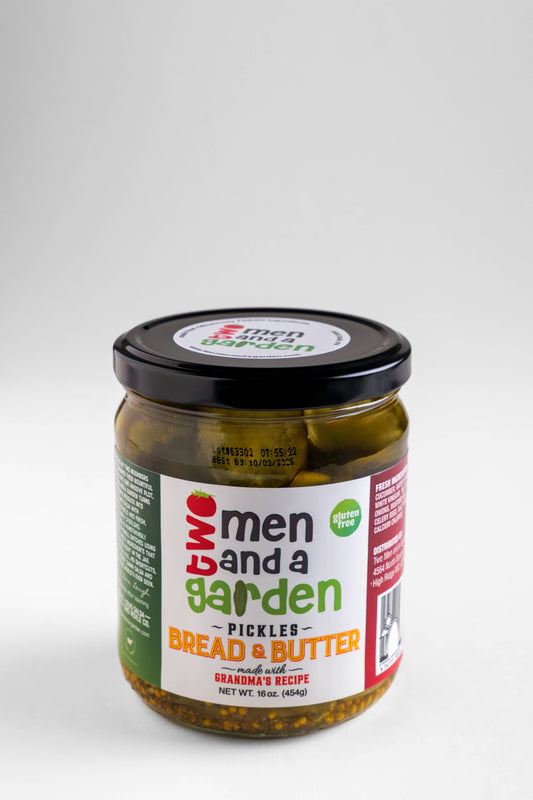Bread and Butter Pickles Two Men and a Garden