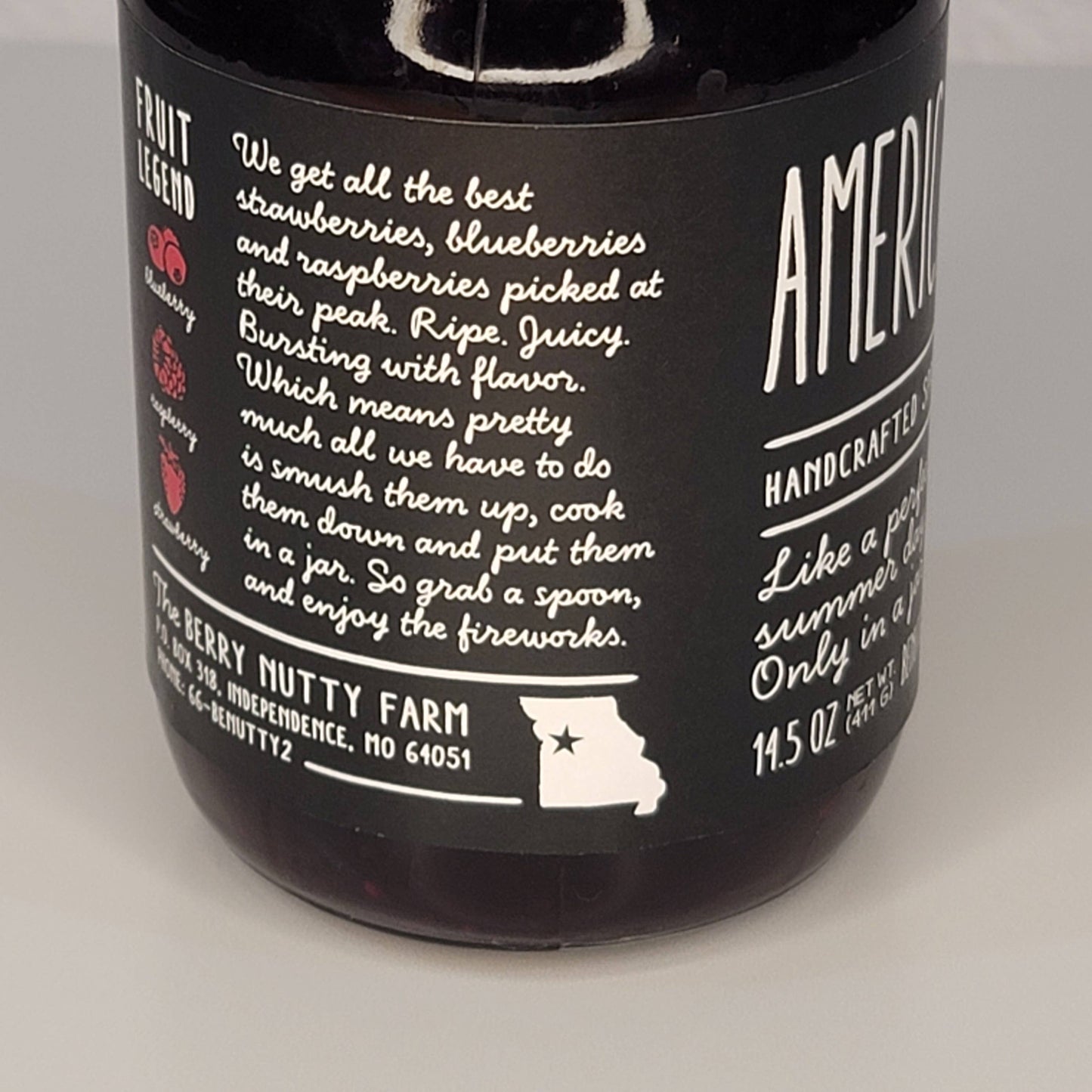 American Picnic Fruit Spread The Berry Nutty Farm