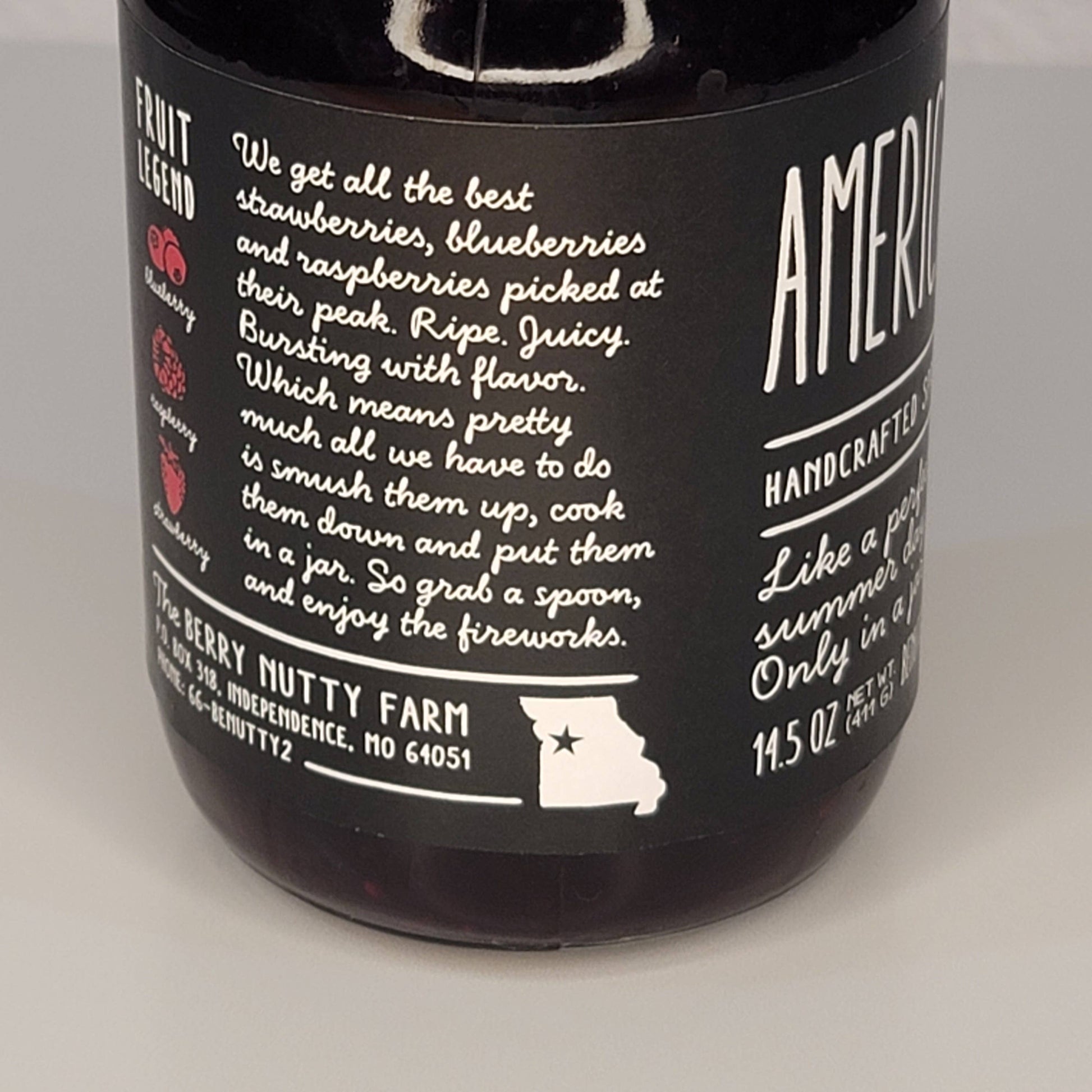 American Picnic Fruit Spread The Berry Nutty Farm