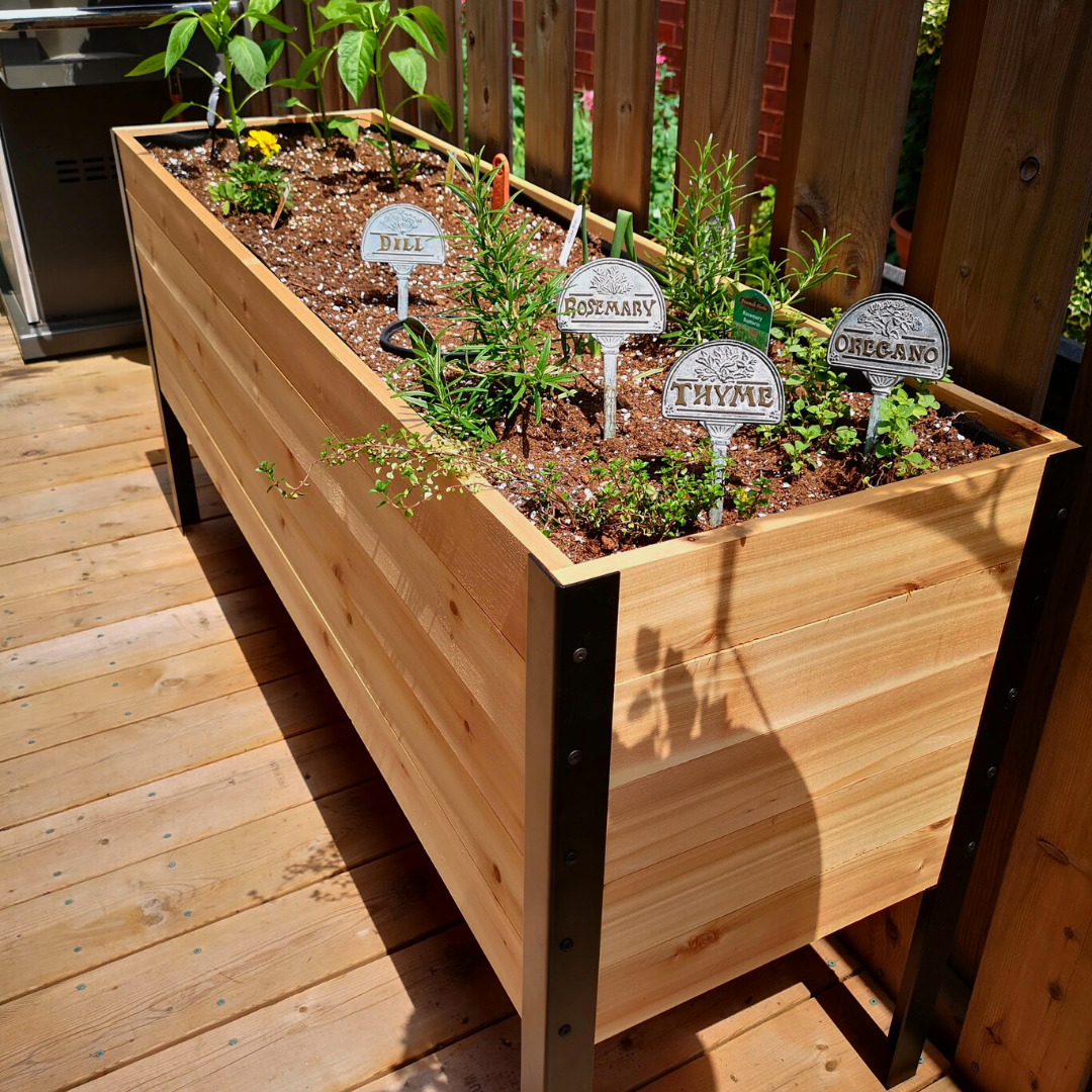 18″ x 60″ Deep Root Raised Garden Bed - 30″ TALL / Select Grade - Harvick Farms 