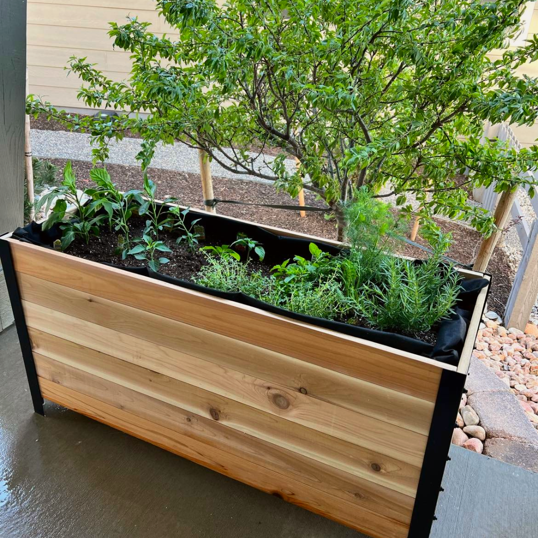 18" x 48" Planter Box - 24" TALL / Select Grade - Harvick Farms 