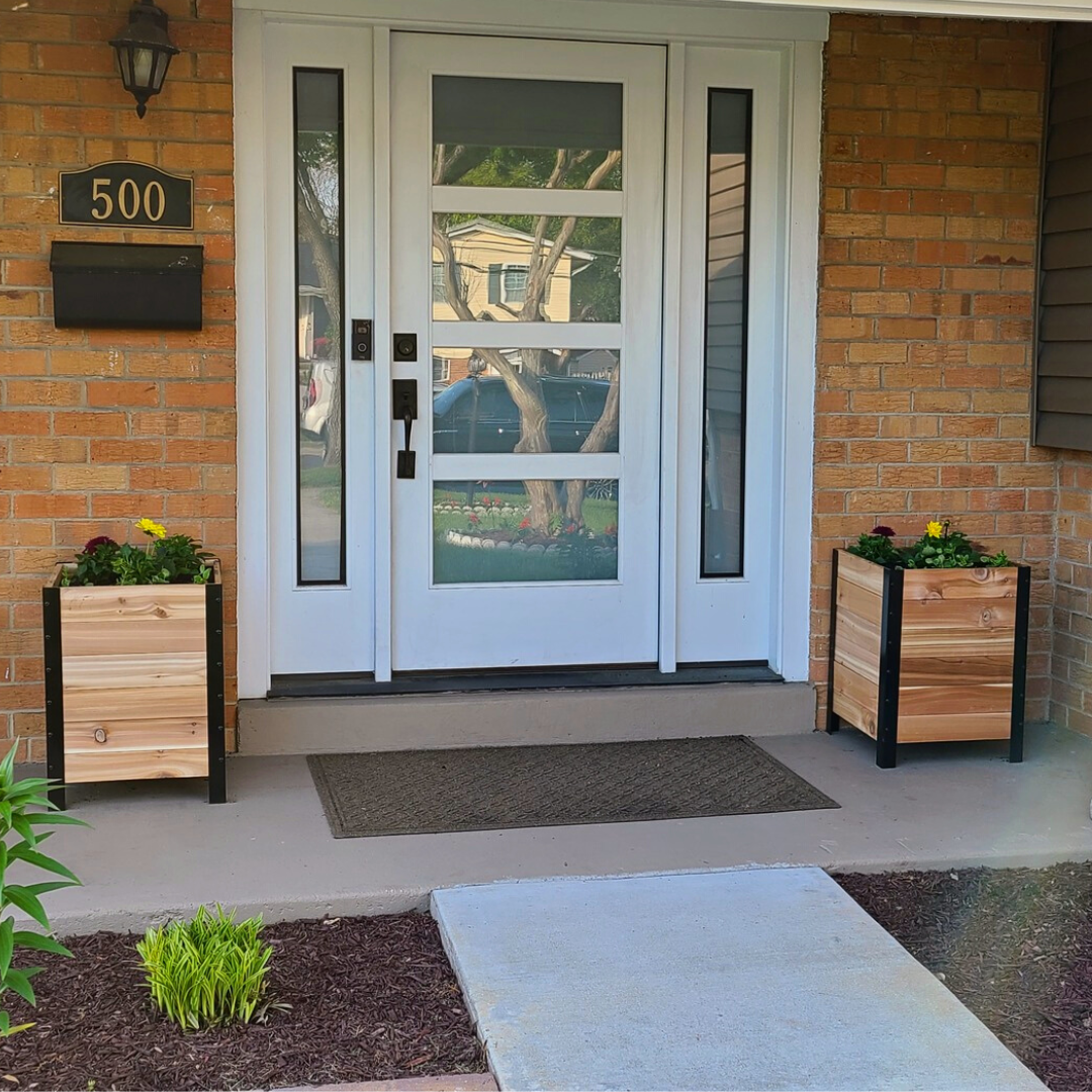 18″ x 18″ Planter Box - 24" TALL / Select Grade - Harvick Farms 