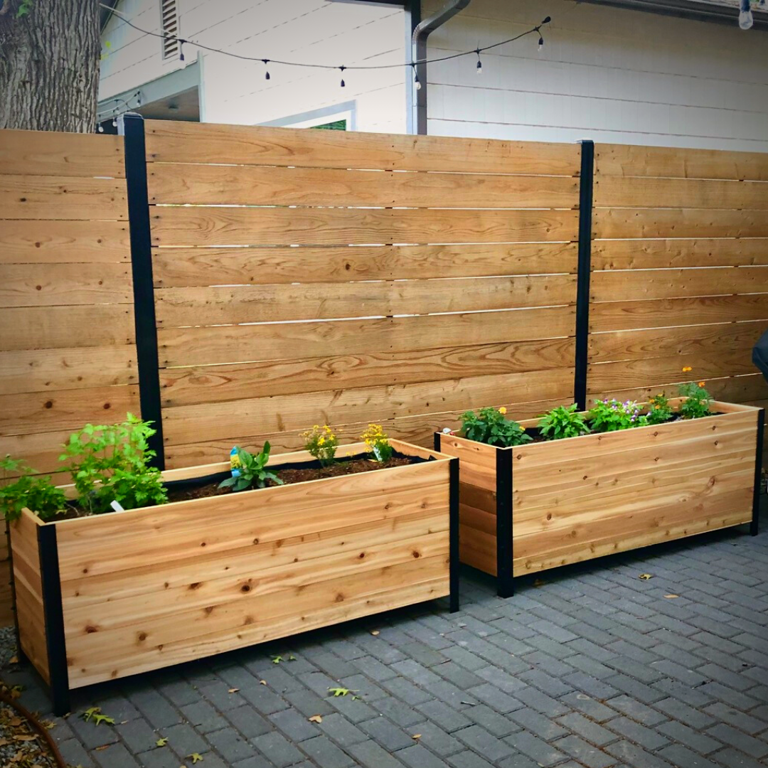 18" x 60" Planter Box - 24" TALL / Select Grade - Harvick Farms 