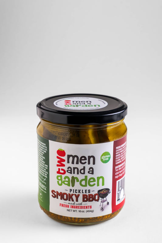 Smoky BBQ Pickles Two Men and a Garden