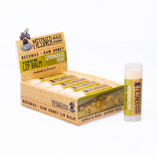 Lemongrass Mint Lip Balm Messner Bee Farm