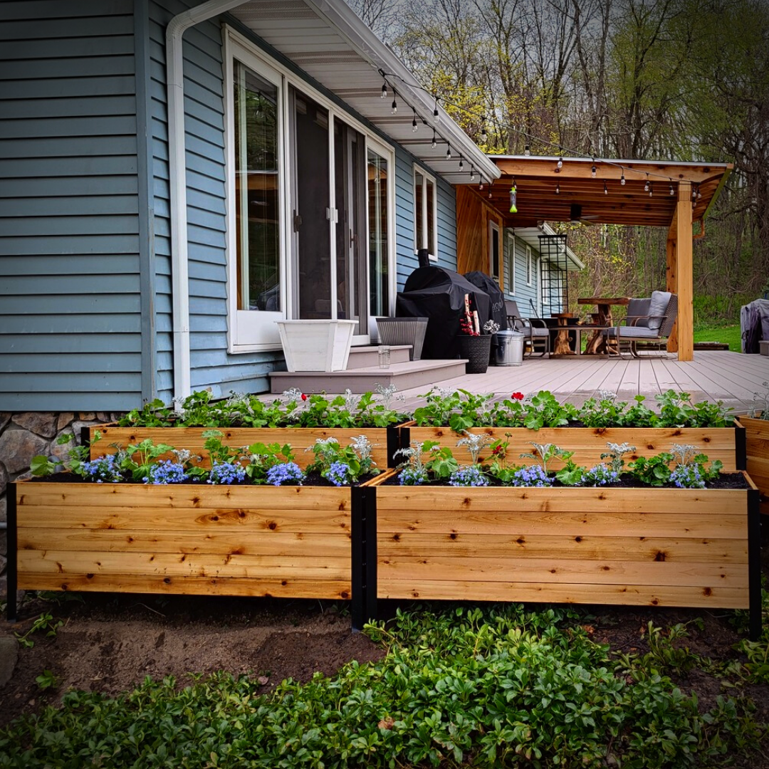 18" x 60" Planter Box - 24" TALL / Select Grade - Harvick Farms 