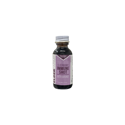 Elderberry Immune Shot With Aronia (1oz) Elder Farms