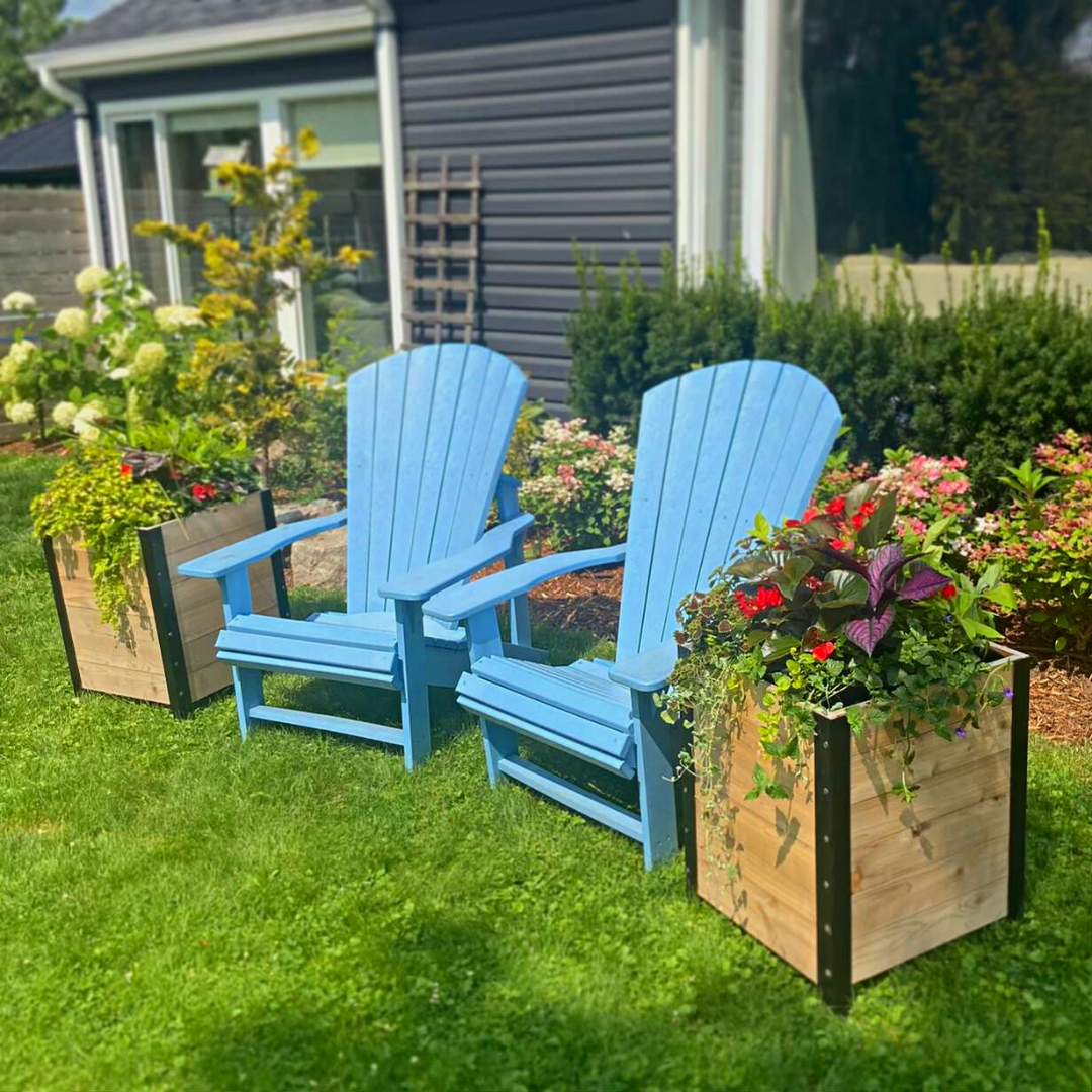 18″ x 18″ Planter Box - 24" TALL / Select Grade - Harvick Farms 