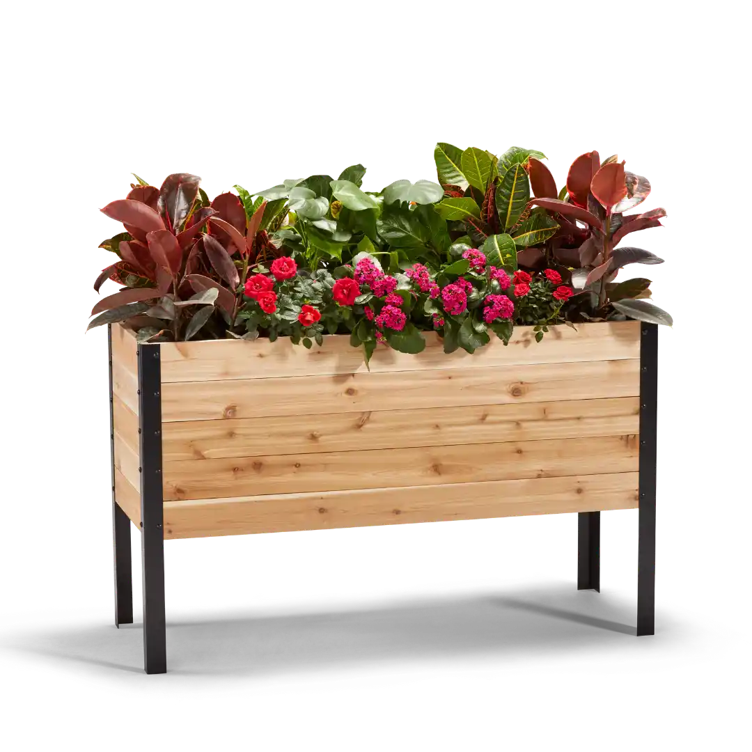 18″ x 48″ Deep Root Raised Garden Bed - 30″ TALL - Select Grade - Harvick Farms 