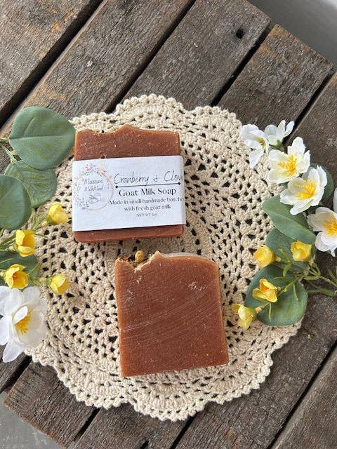 Cranberry & Clove Soap Missouri MilkMaid
