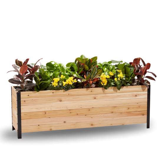 18" x 72" Planter Box - 24" TALL / Select Grade - Harvick Farms 