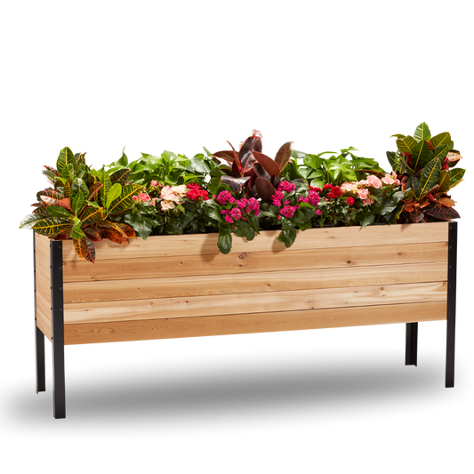 18″ x 72″ Deep Root Raised Garden Bed - 30″ TALL / Select Grade - Harvick Farms 