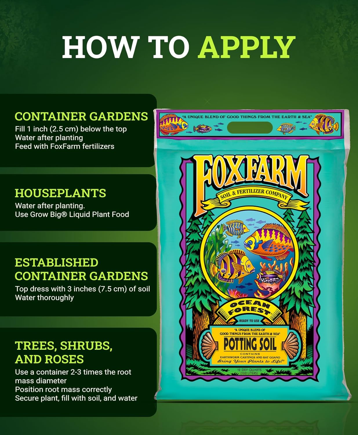 Ocean Forest Potting Soil Harvick Farms