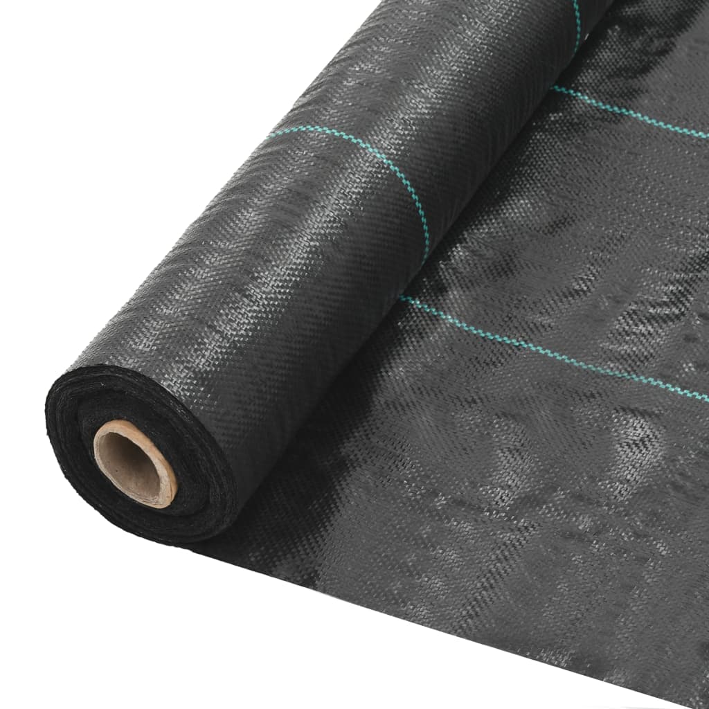 Weed & Root Control Mat PP 3.2'x32.8' Black