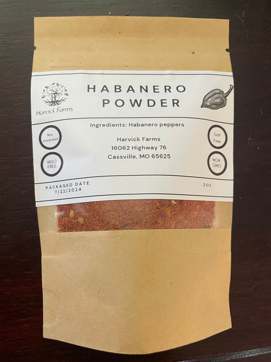 Habanero Powder