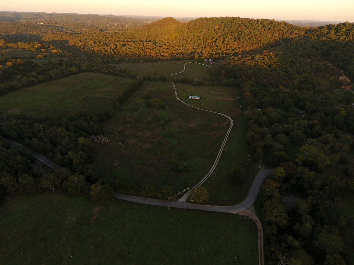 Ozark farm landscape