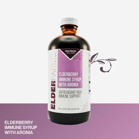 Elderberry Immune Syrup with Aronia
