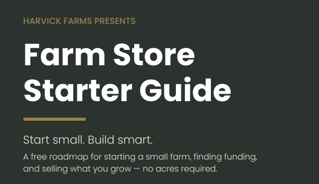 Farm Store Starter Toolkit