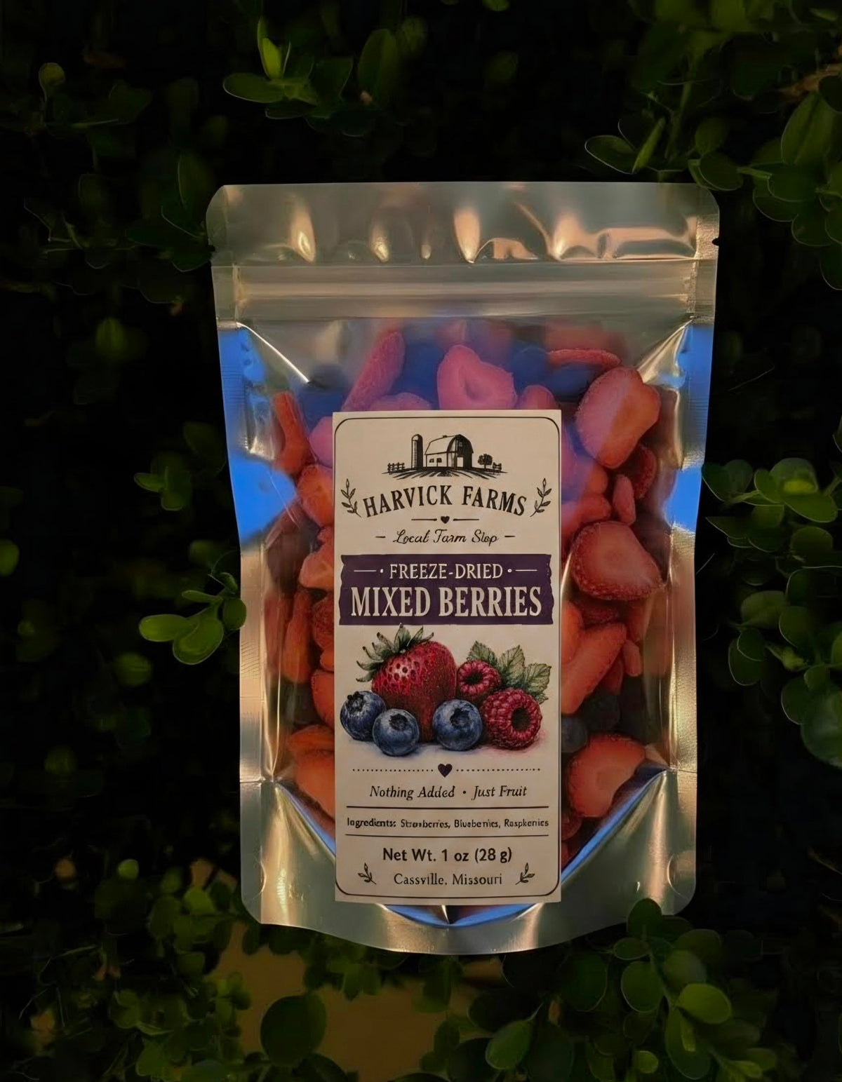 Ozark Freeze-Dried Berry Blend - Harvick Farms 