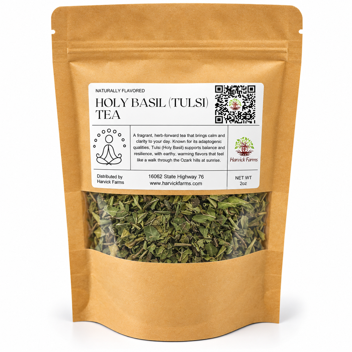 Holy Basil Tulsi Tea- Loose Leaf 2oz