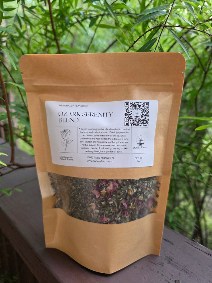 Ozark Serenity Blend  - Loose Leaf 2 oz - Harvick Farms 