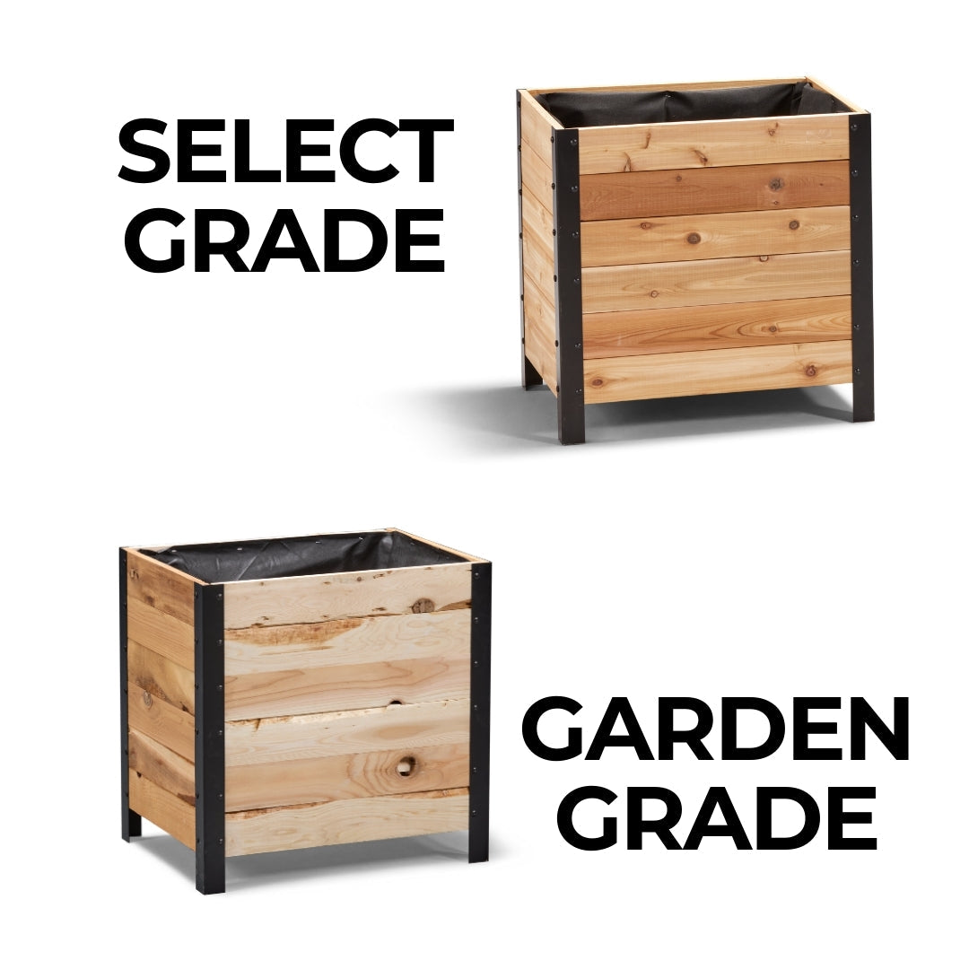 18" x 24" Planter Box - 24" TALL / Select Grade - Harvick Farms 