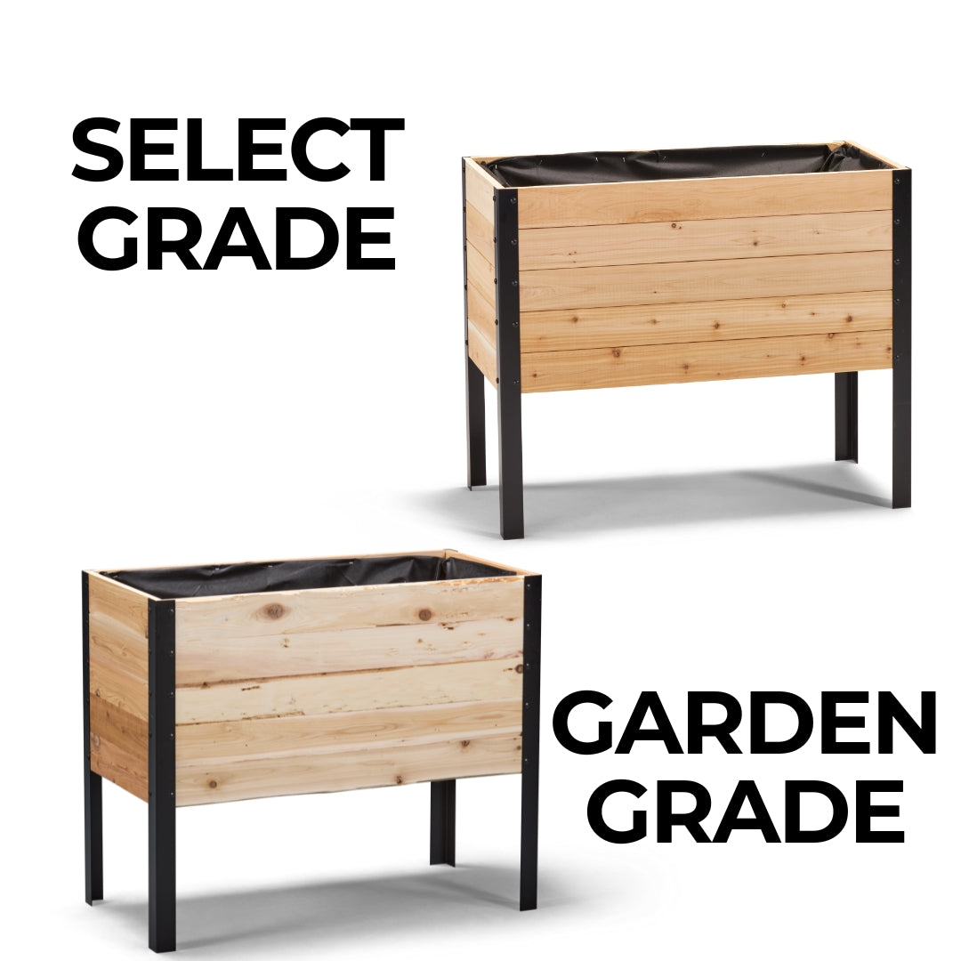 18″ x 36″ Deep Root Raised Garden Bed - 30″ TALL / Select Grade - Harvick Farms 