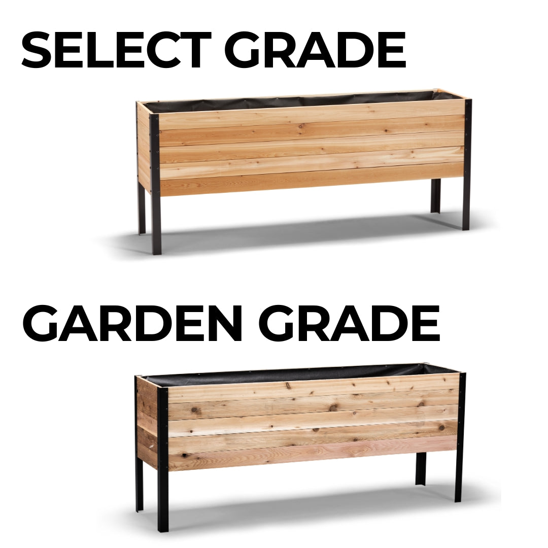 18″ x 72″ Deep Root Raised Garden Bed - 30″ TALL / Select Grade - Harvick Farms 