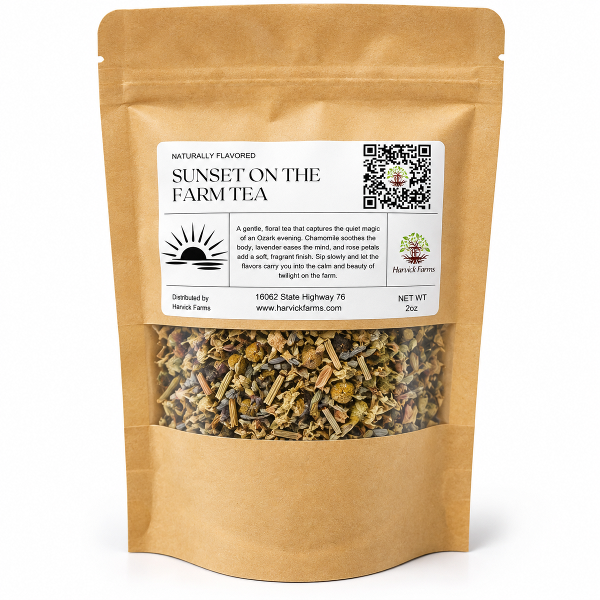 Sunset on the Farm Tea - Loose Leaf 2oz - Harvick Farms 