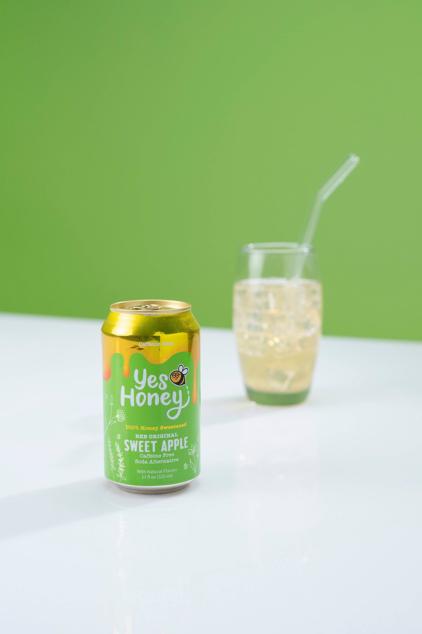 Yes Honey Apple Soda Caffeine Free | No Corn Syrup | Natural Yes Honey