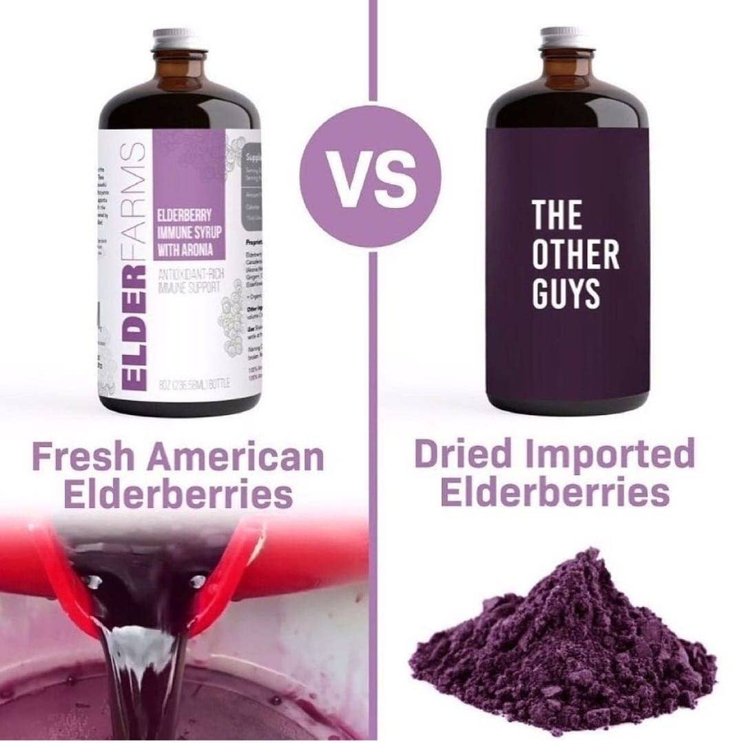 Elderberry Immune Shot With Aronia (1oz) Elder Farms