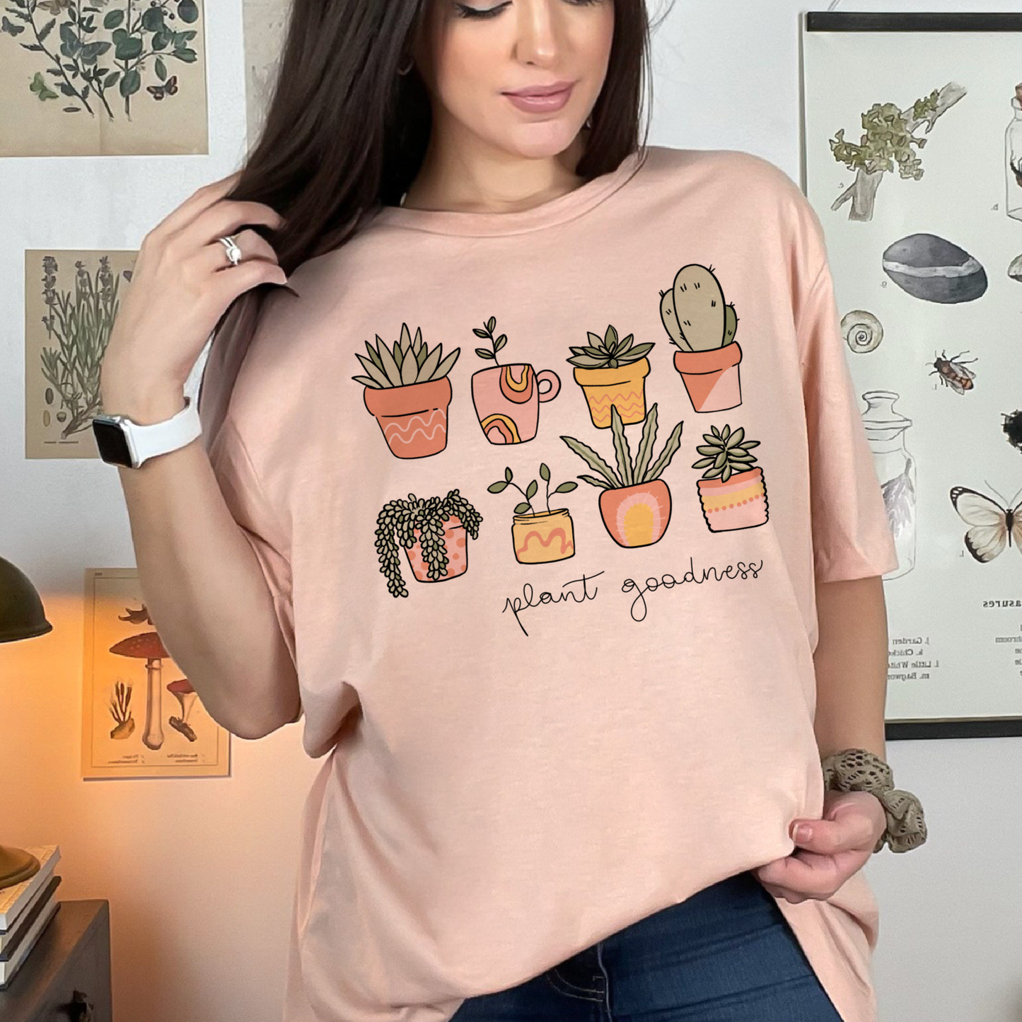 Plant Mom Flower Gardening House Plants Nursery Graphic Tees Par.tees by Party On!