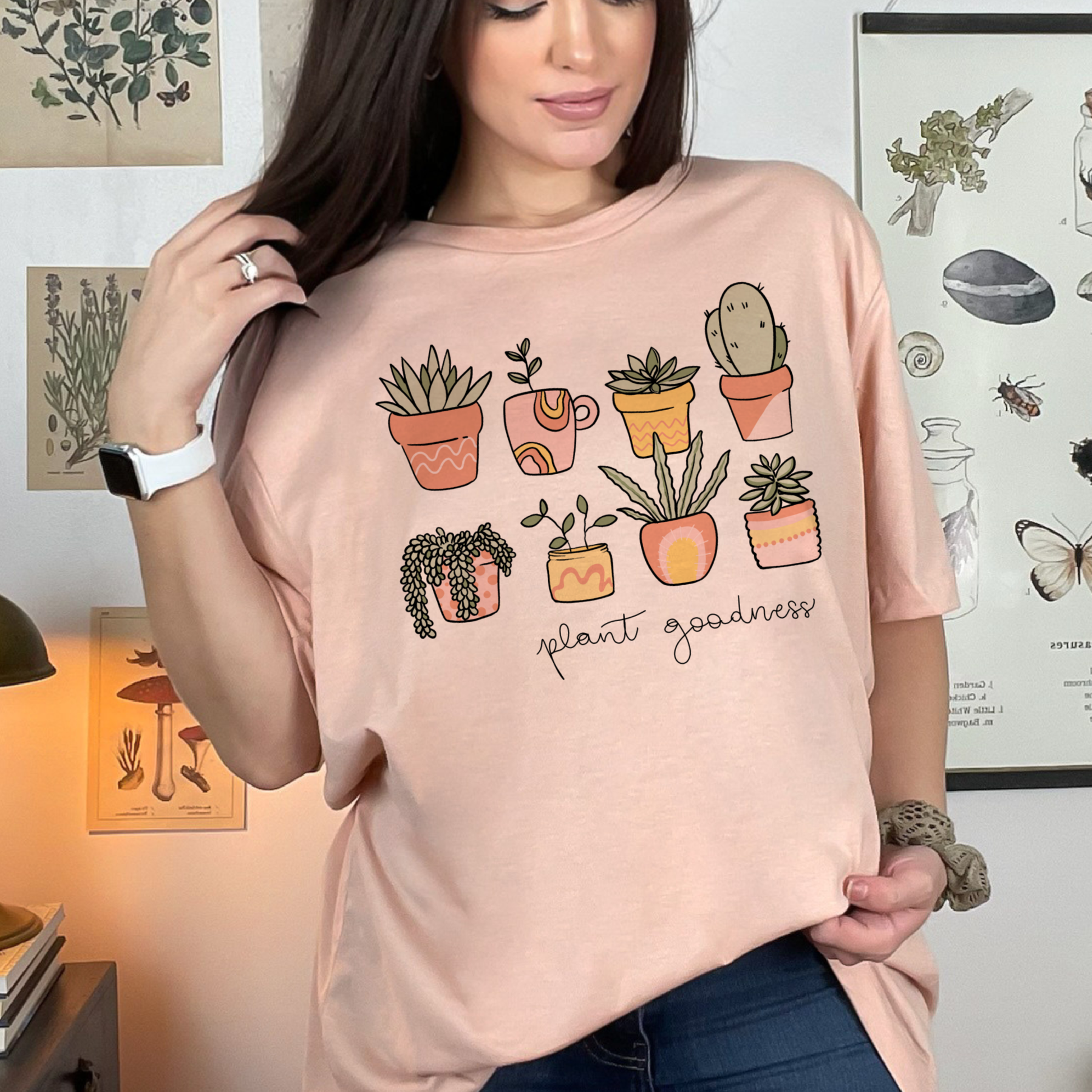 Plant Mom Flower Gardening House Plants Nursery Graphic Tees Par.tees by Party On!