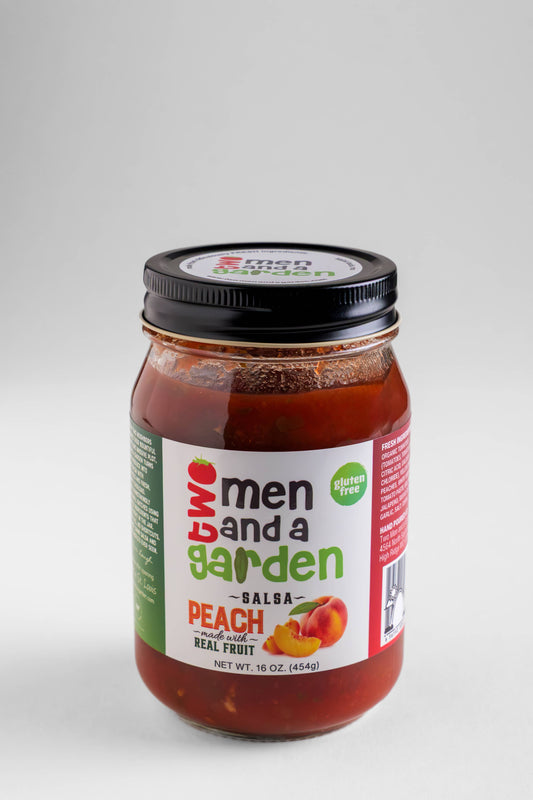 Peach Salsa Two Men and a Garden