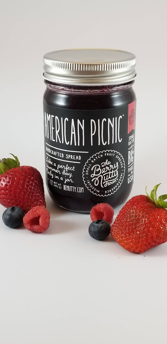 American Picnic Fruit Spread The Berry Nutty Farm