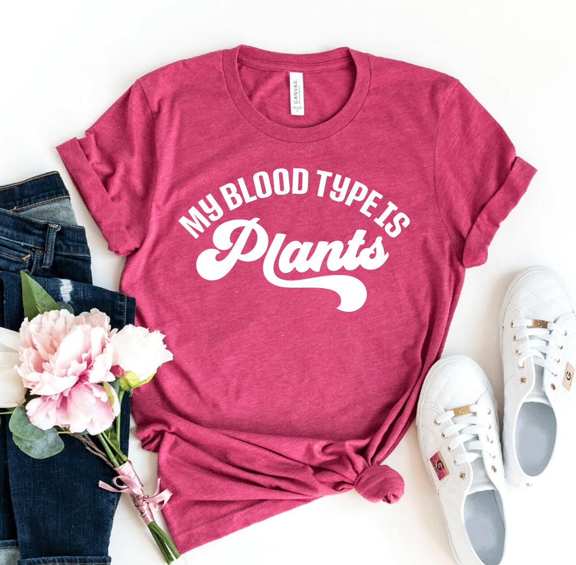 My Blood Type Is Plants T-shirt