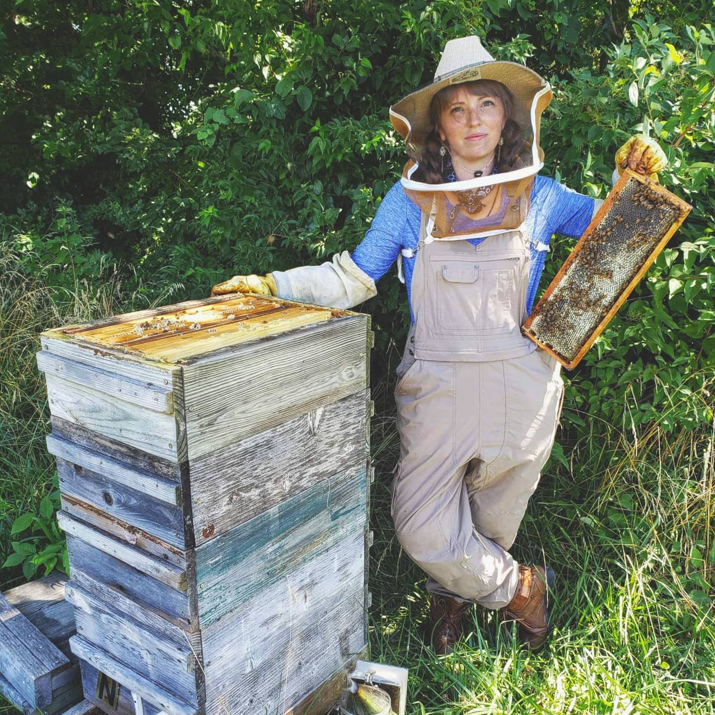 Raw Honey/ 12oz / Kansas City Honey Messner Bee Farm