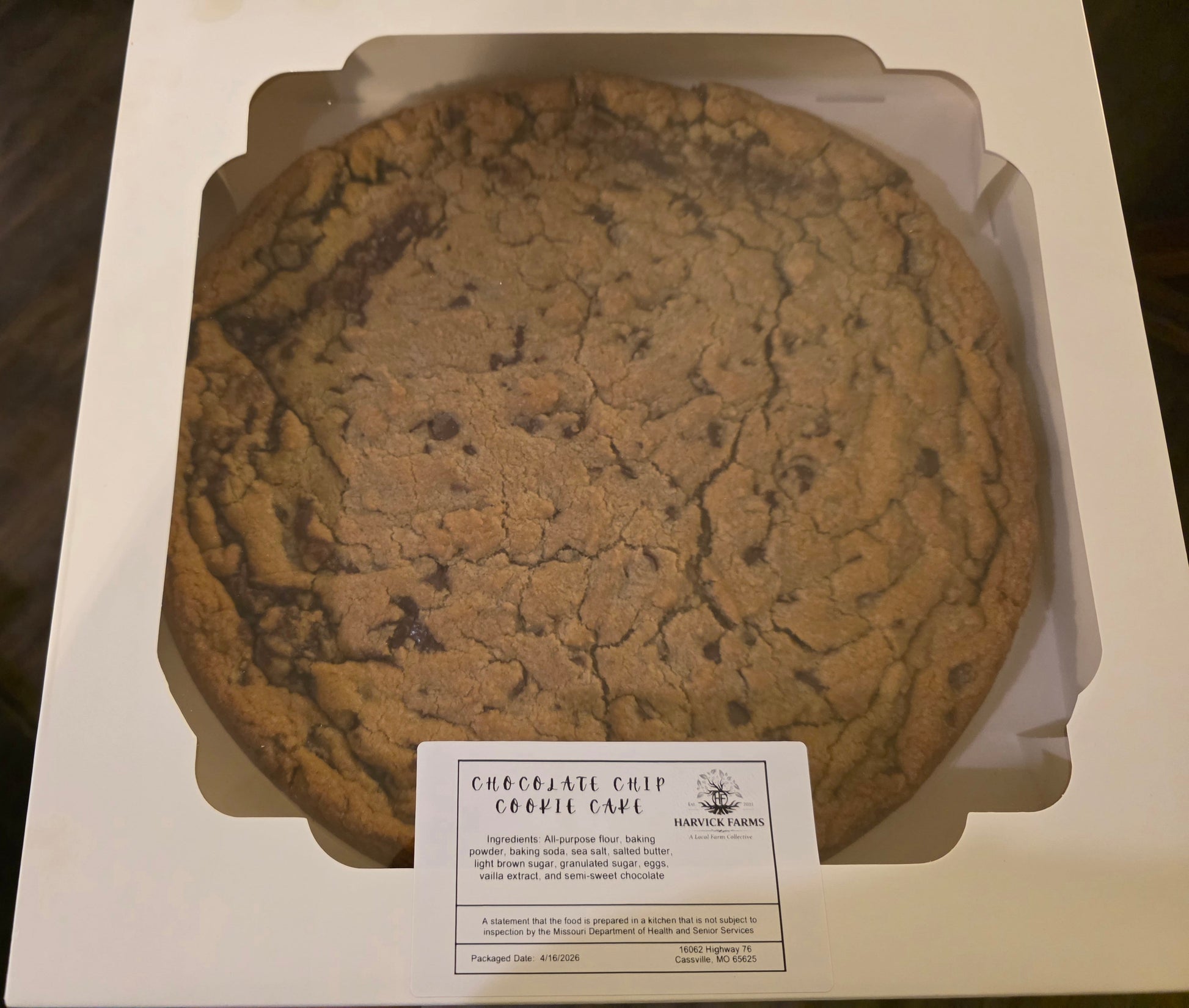 Baked Goods Harvick Farms