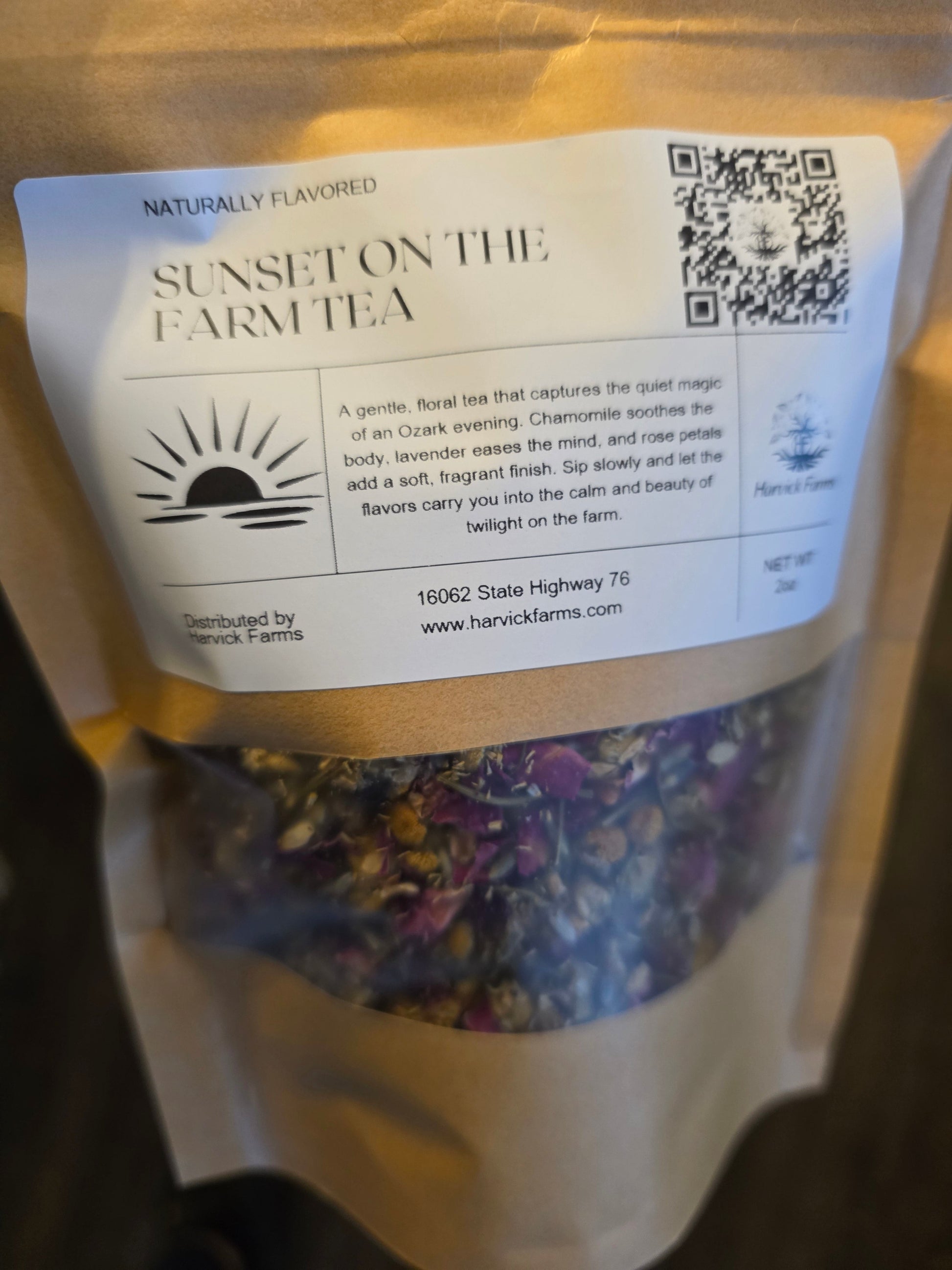 Sunset on the Farm Tea - Loose Leaf 2oz Harvick Farms