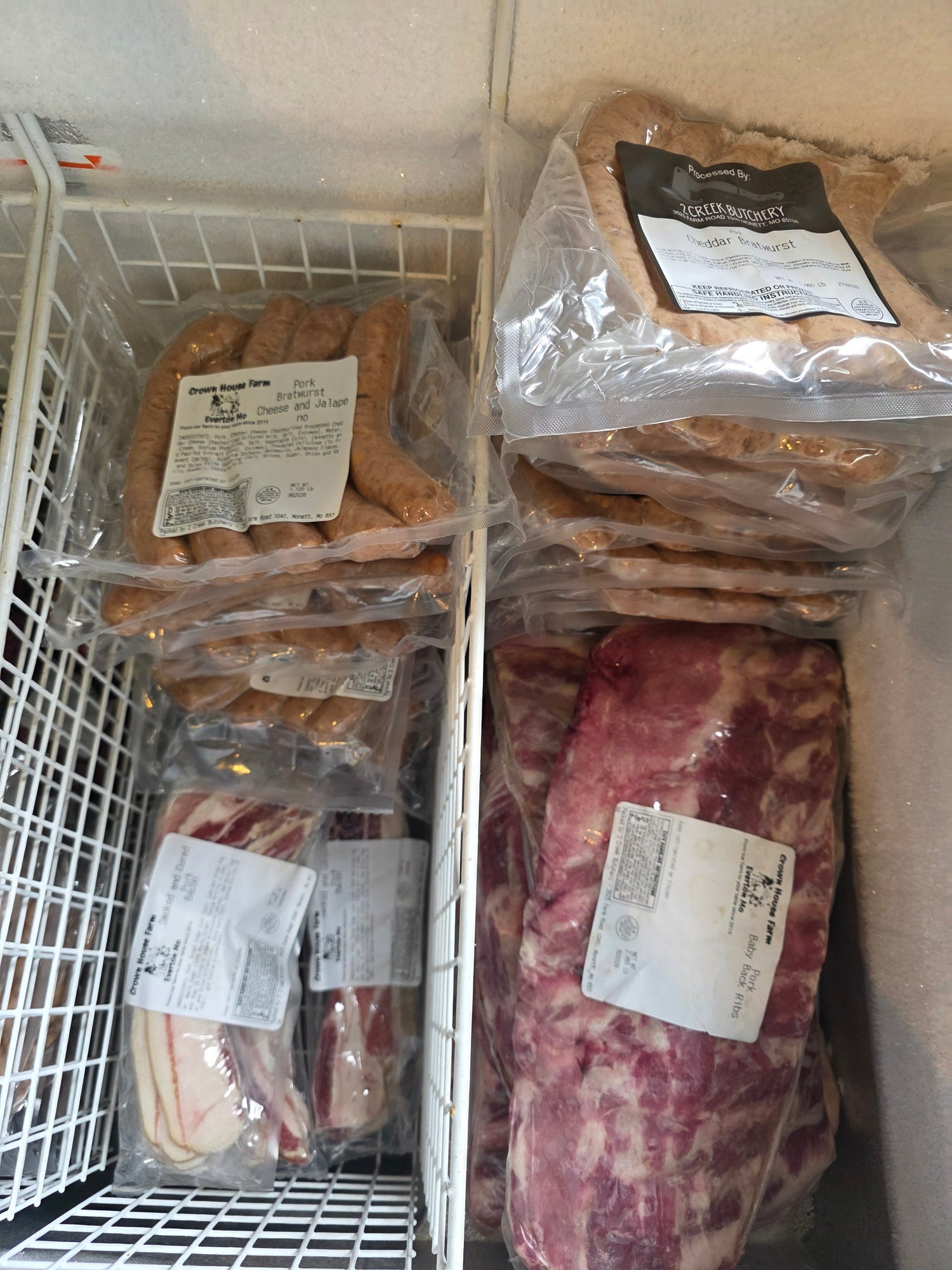 Pork from Crown House Family Farm Crown House Family Farm